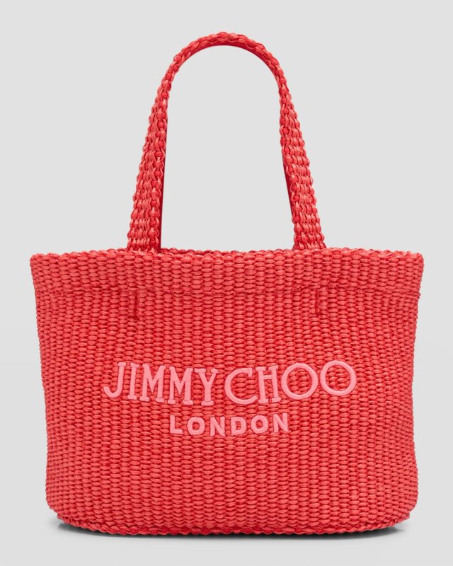 Mini Logo London East-West Beach Tote Bag